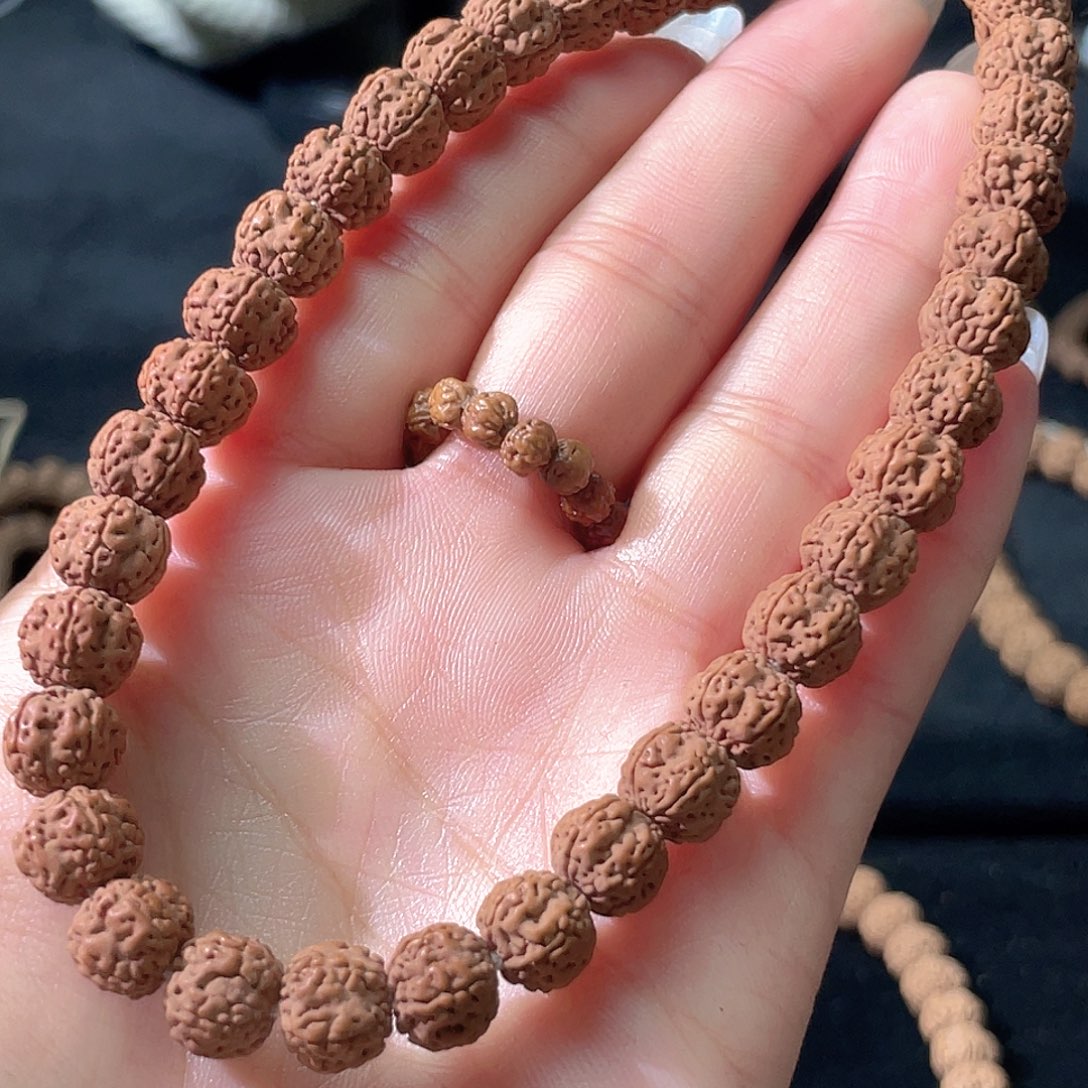 金刚菩提吊坠老树梅花手串