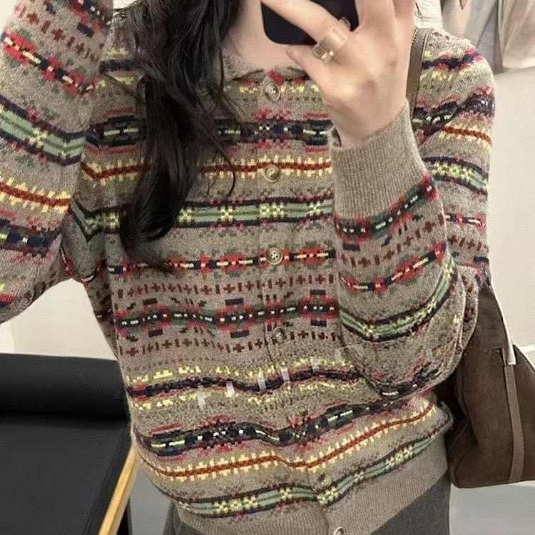 P&C studio 复古费尔岛毛衣