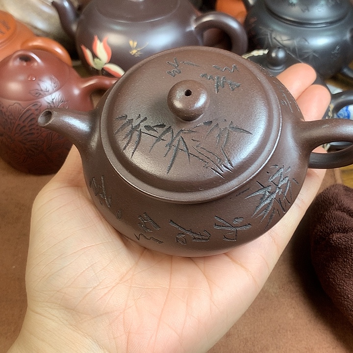 紫砂茶壶紫砂微瑕