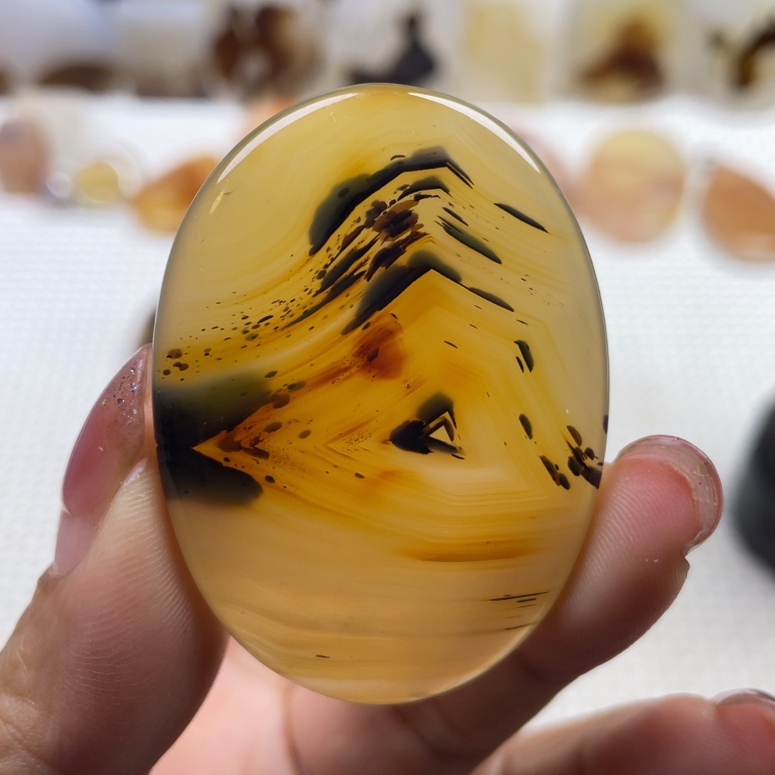 玛瑙/玉髓未镶嵌颈饰