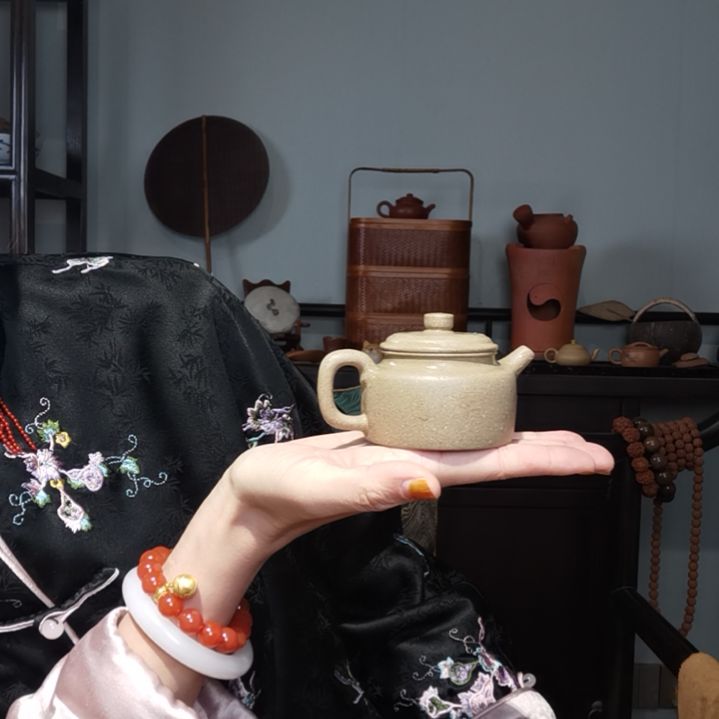 【闪购商品】紫砂茶壶幽**9德中半手工壶