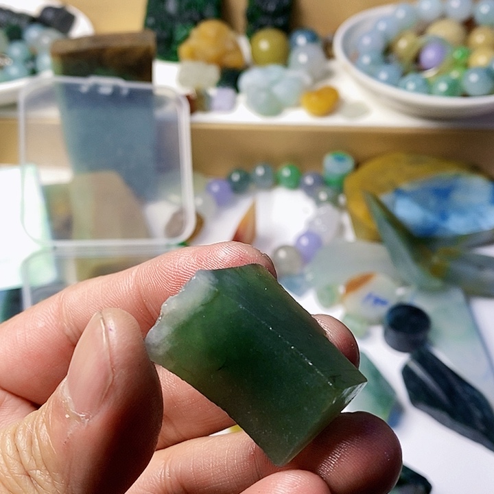 翡翠散珠天然翡翠A货