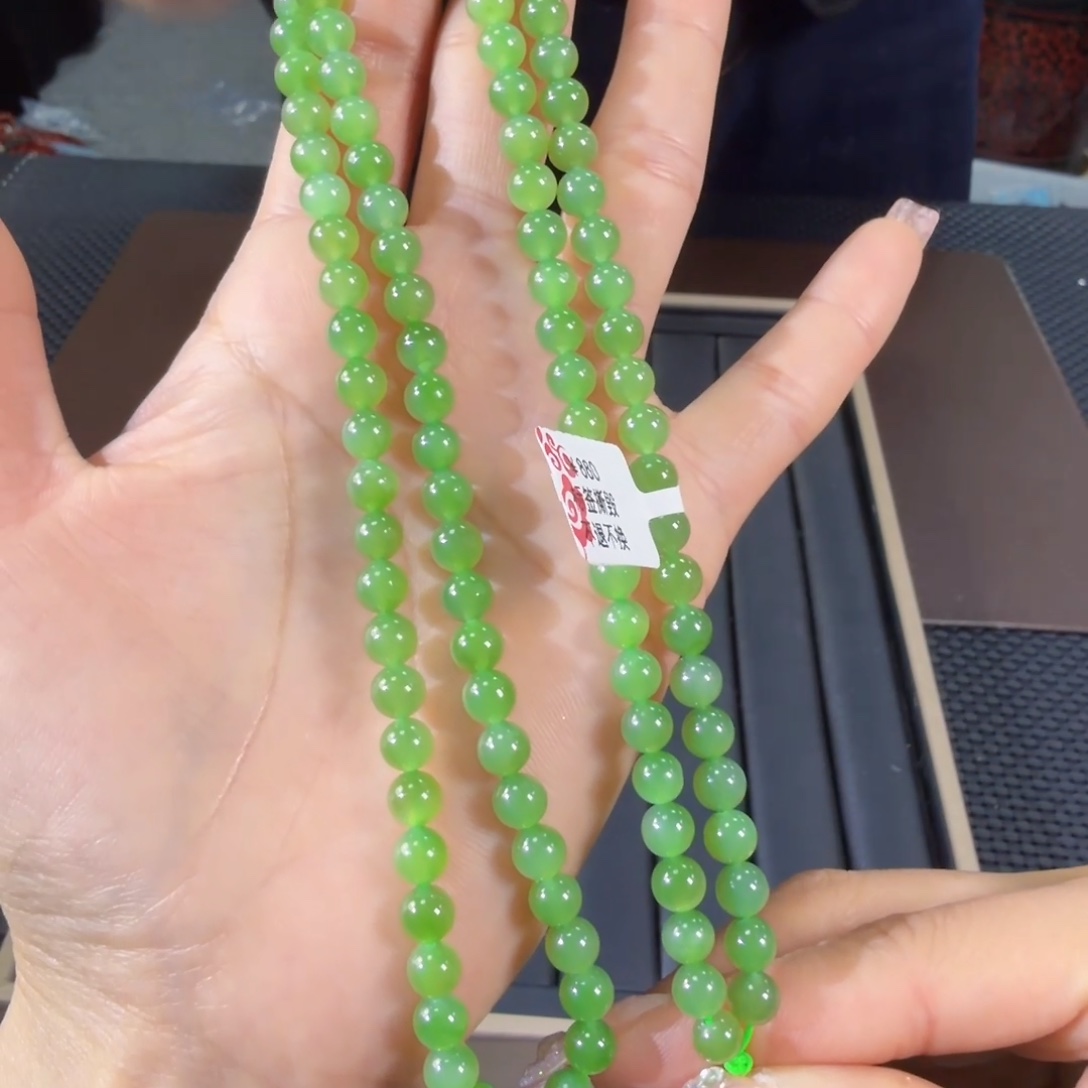 和田玉（碧玉）未镶嵌颈饰6