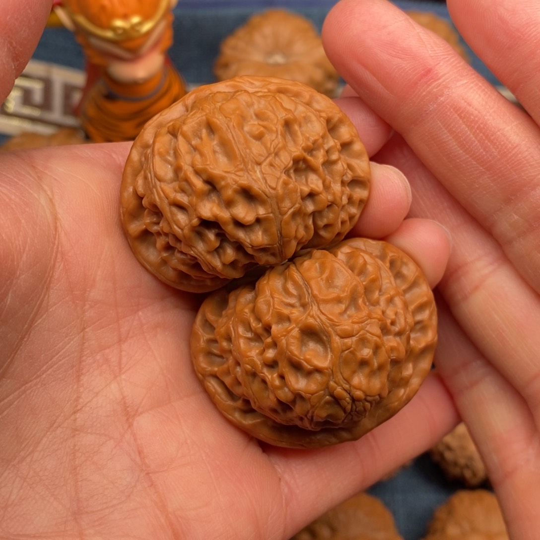 文玩核桃把件42肉宫灯