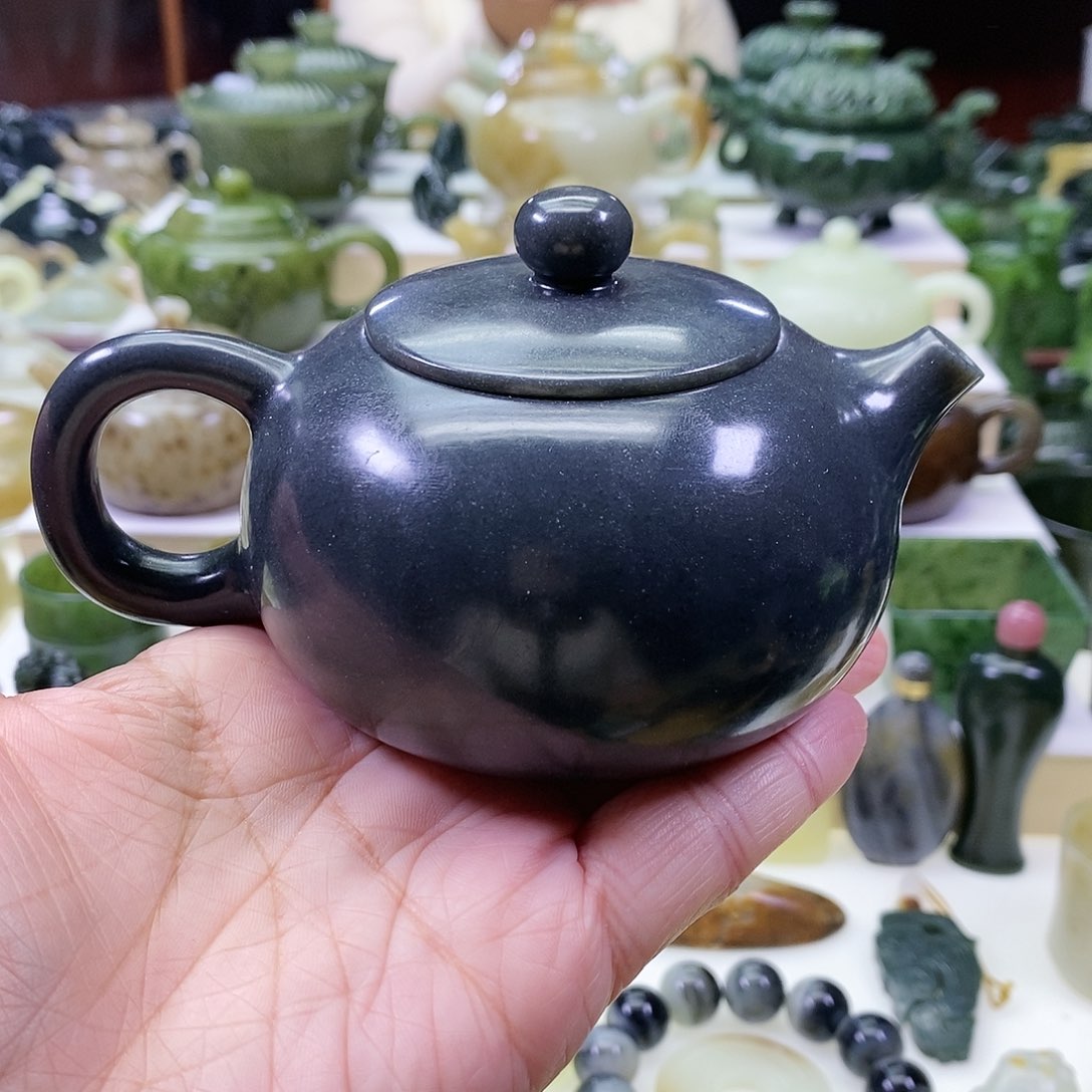 和田玉茶壶未镶嵌