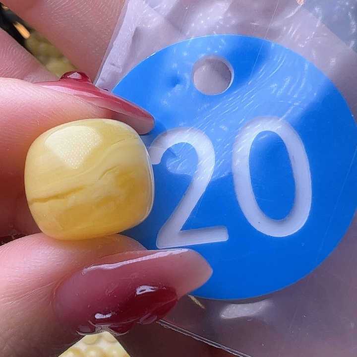 蜜蜡裸石未镶嵌14.1mm 老型