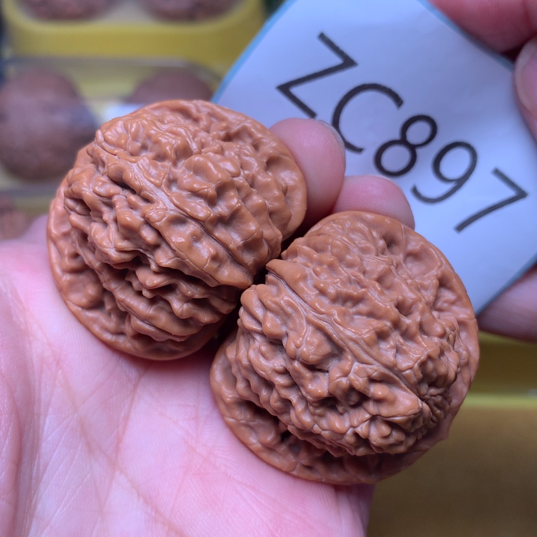 文玩核桃把件汉高楼38