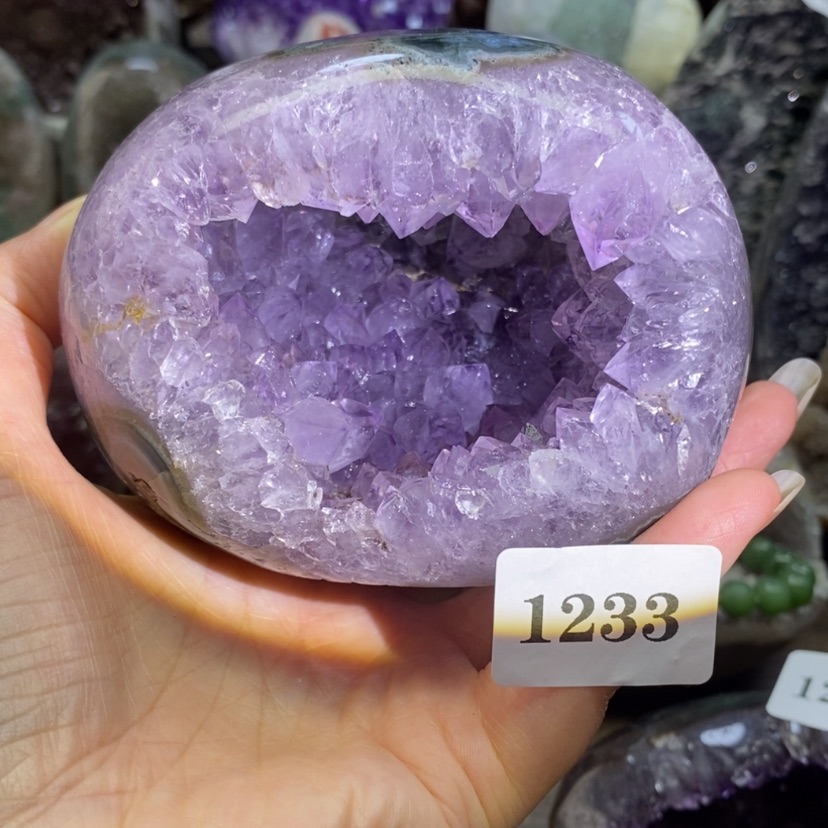 【闪购商品】未镶嵌大型摆件（非配饰）紫晶