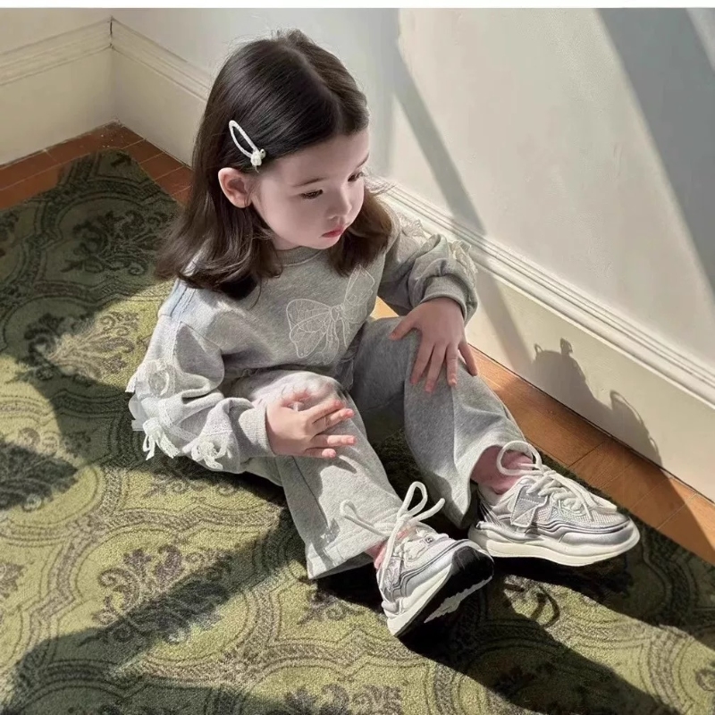 【黎安当当】2025春款印花蝴蝶结百搭套装-L66151