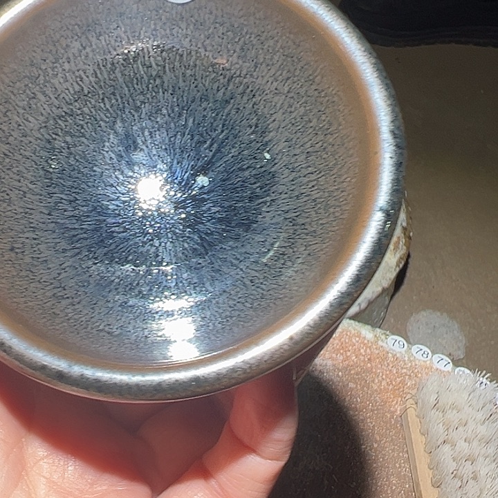 便携款瓷宋御柴烧精品主人杯