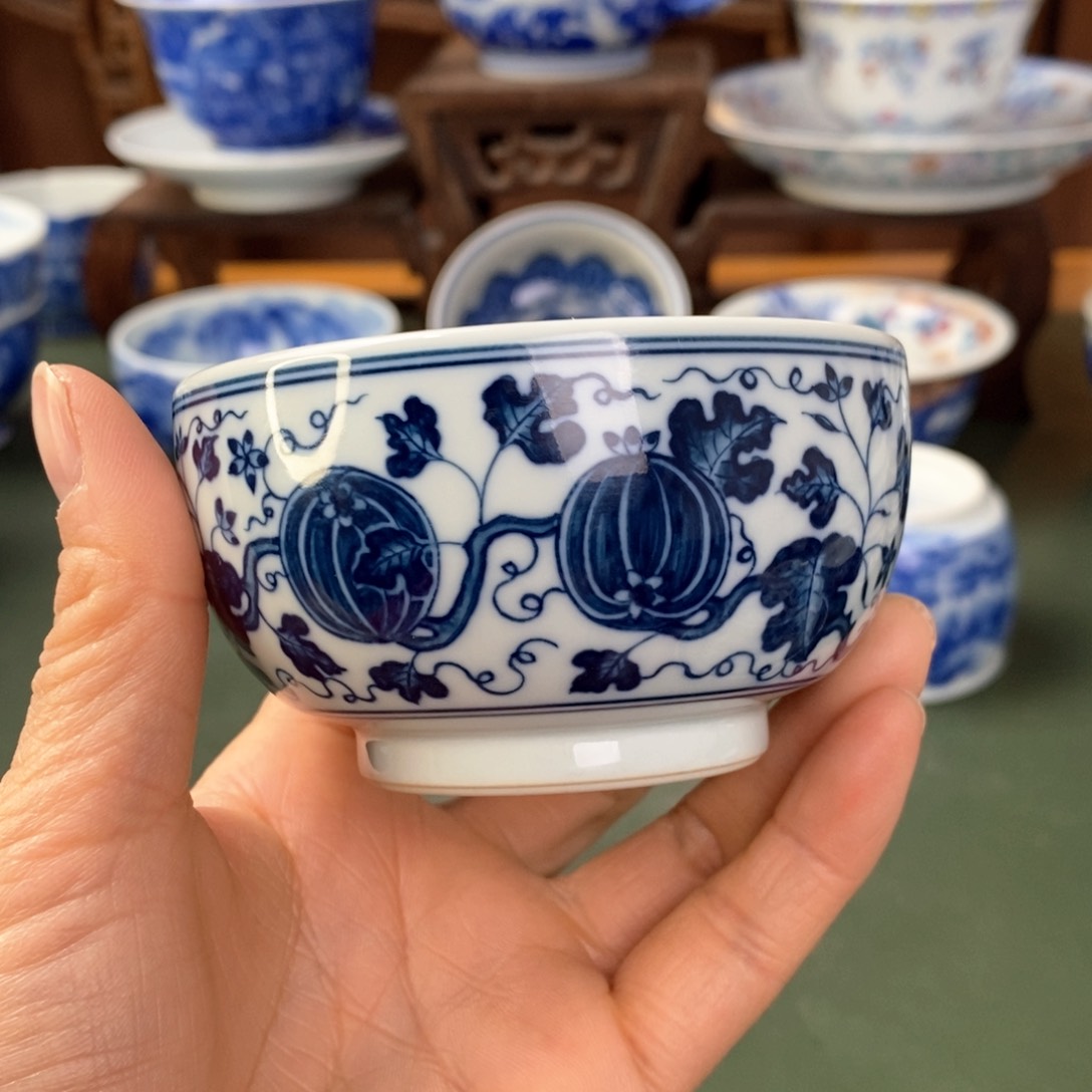 杯景德镇陶瓷手工手绘