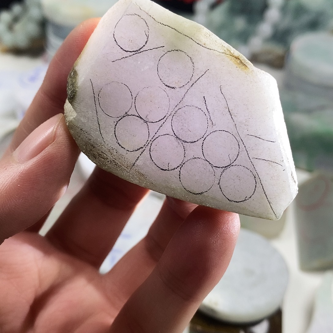 翡翠散珠天然缅甸翡翠a货6