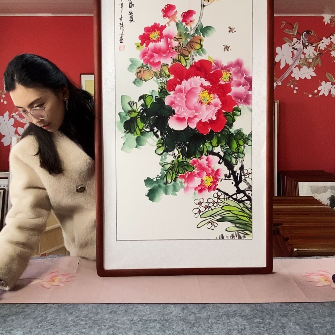 国画手写手绘63✖️123国画作品