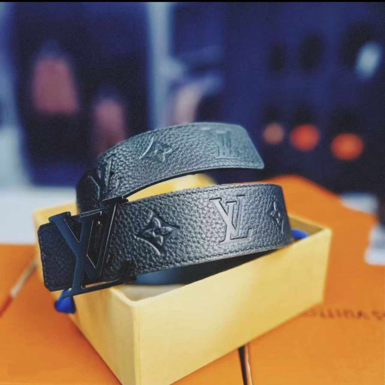 未拆封 LouisVuitton/路易威登 轻奢腰带经典男士皮带【顺丰包邮】