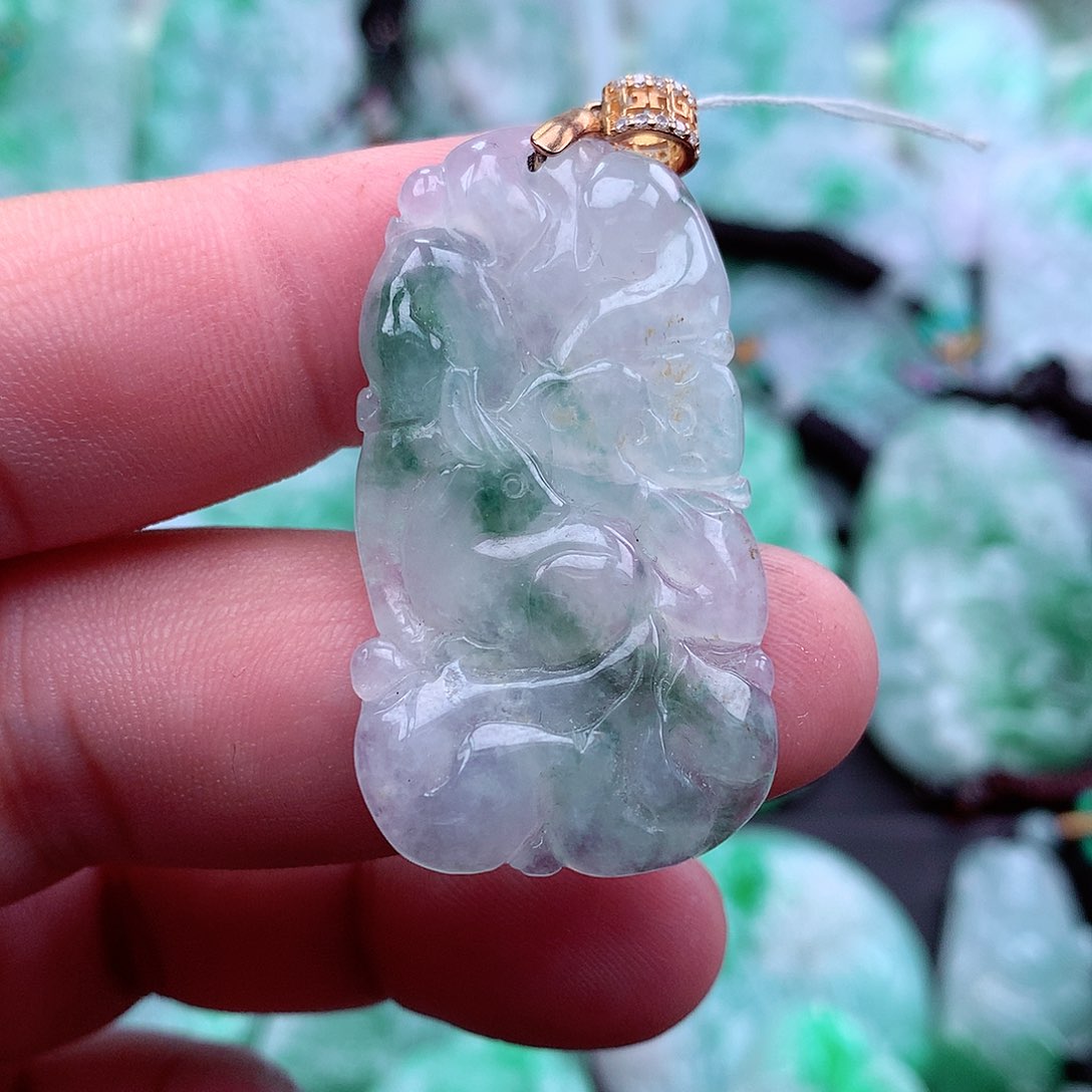 翡翠吊坠(不含链)未镶嵌