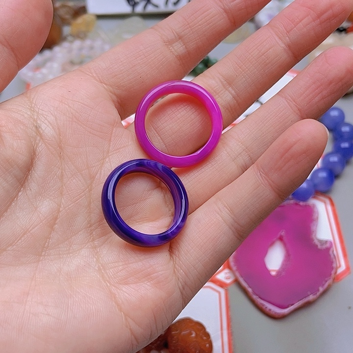 【闪购商品】未镶嵌玛瑙/玉髓珠宝半成品聆*者