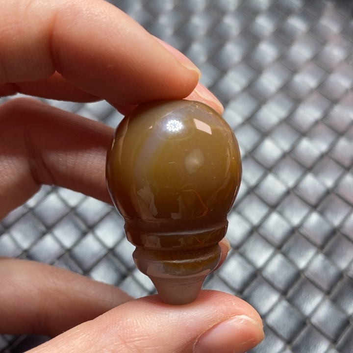 未镶嵌三通22玛瑙/玉髓