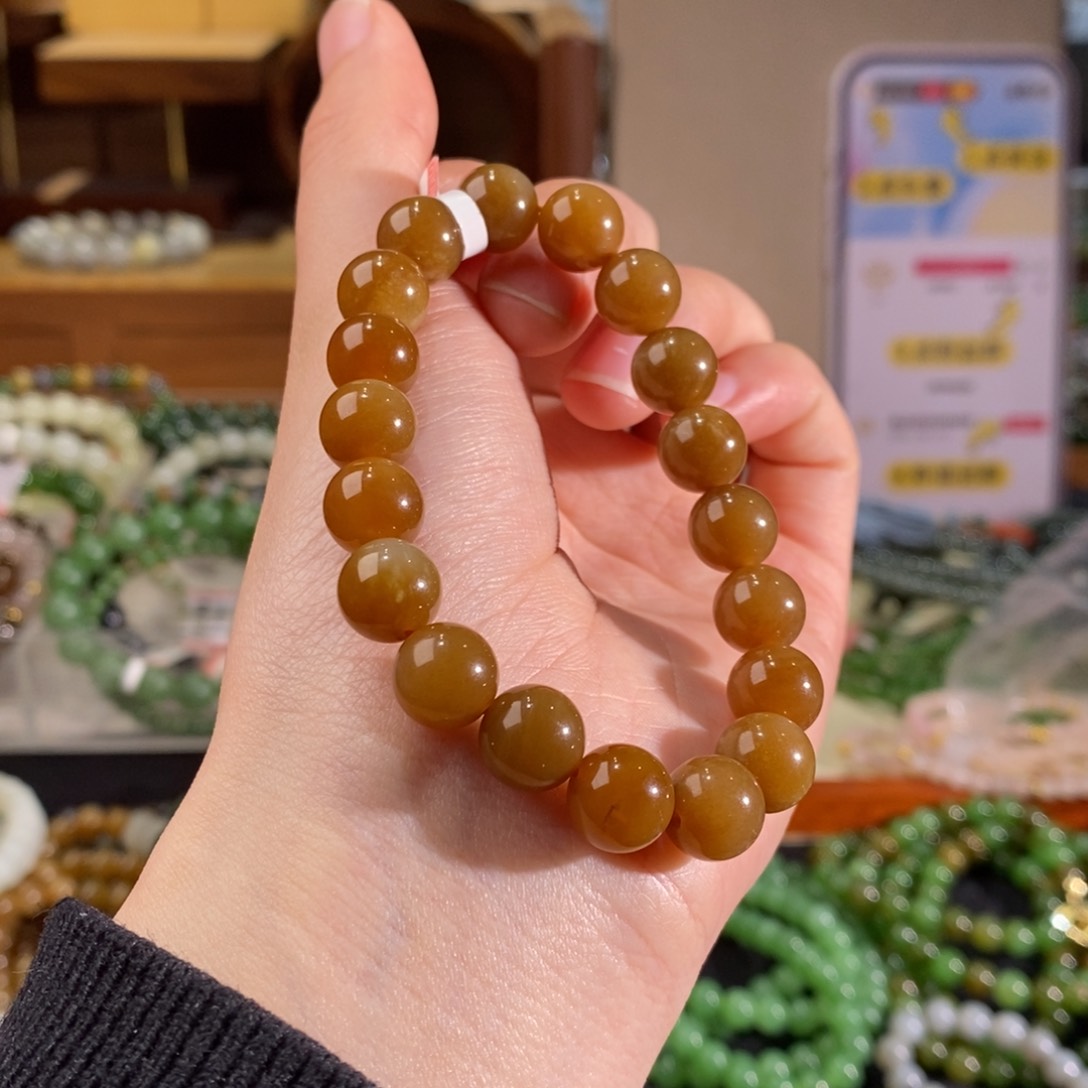 和田玉手链未镶嵌