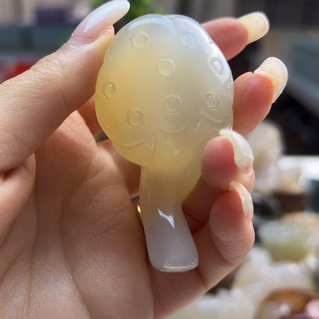 玛瑙/玉髓未镶嵌吊坠(不含链)