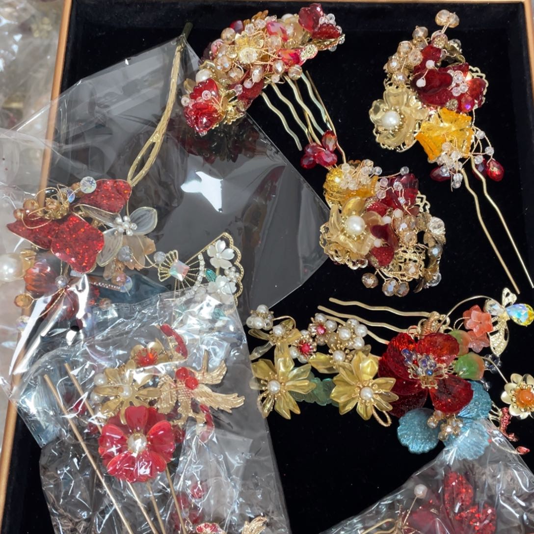 铁合金新娘头饰默认微瑕不退不换