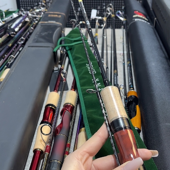 打***狼3.8m碳素精品路亚1.83枪直