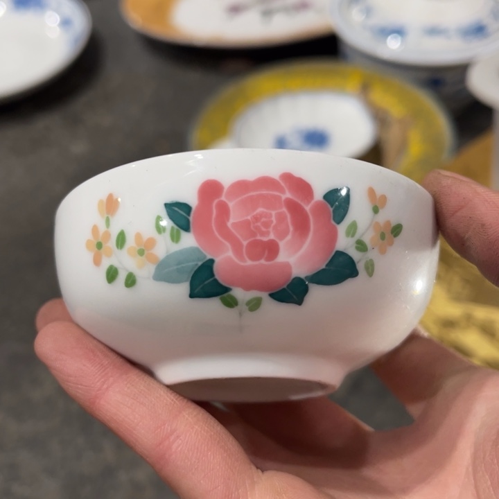 醴陵釉下高温瓷手绘80毫升