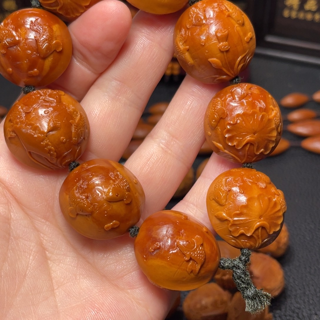手串/手链橄榄核2.4金玉满堂预订链接