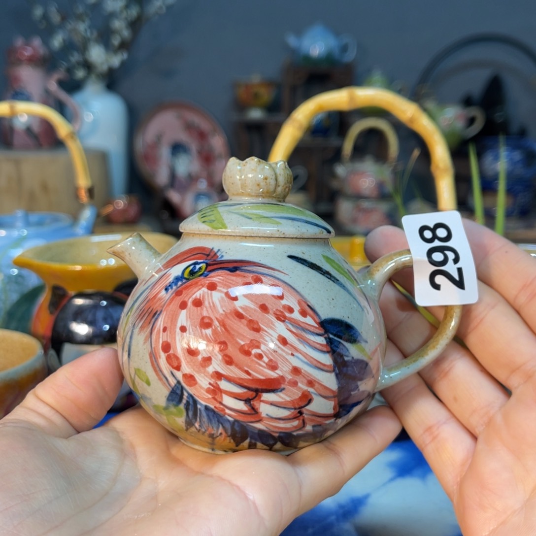 杯素浅陶瓷手工手绘