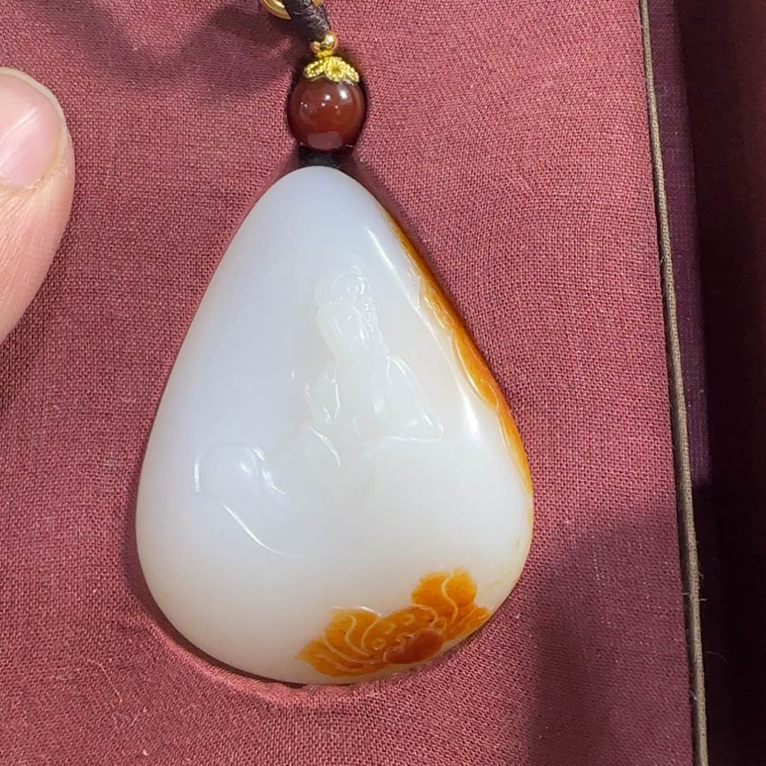 和田玉挂件未镶嵌