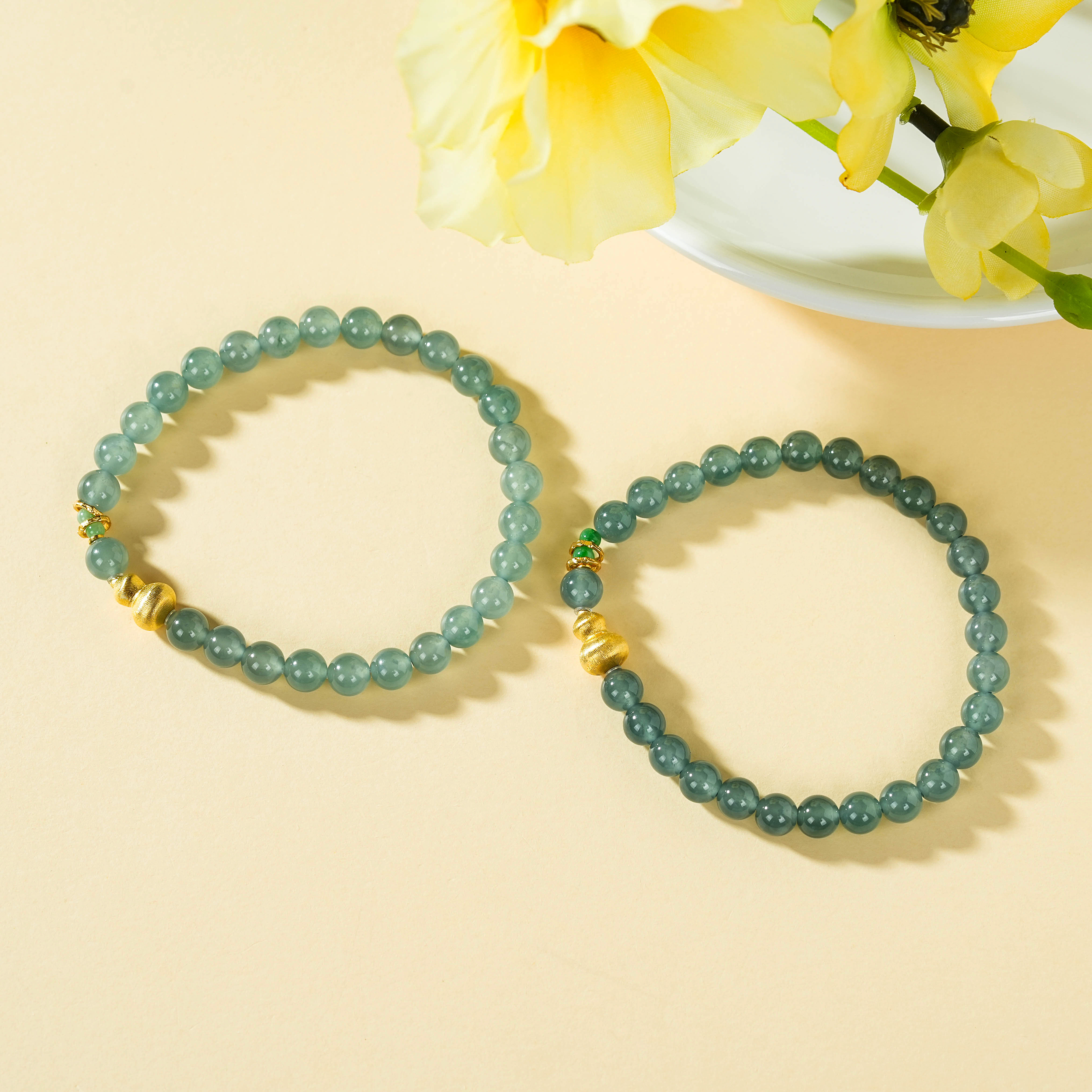 【云上好物】翡翠DIY手串-多样性发其一-约6mm-DS49375（甄选）