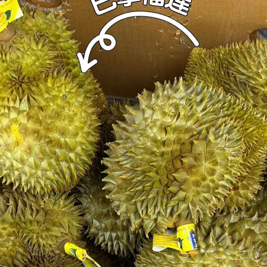 泰国金枕鲜榴莲核小25.8/斤金枕泰国