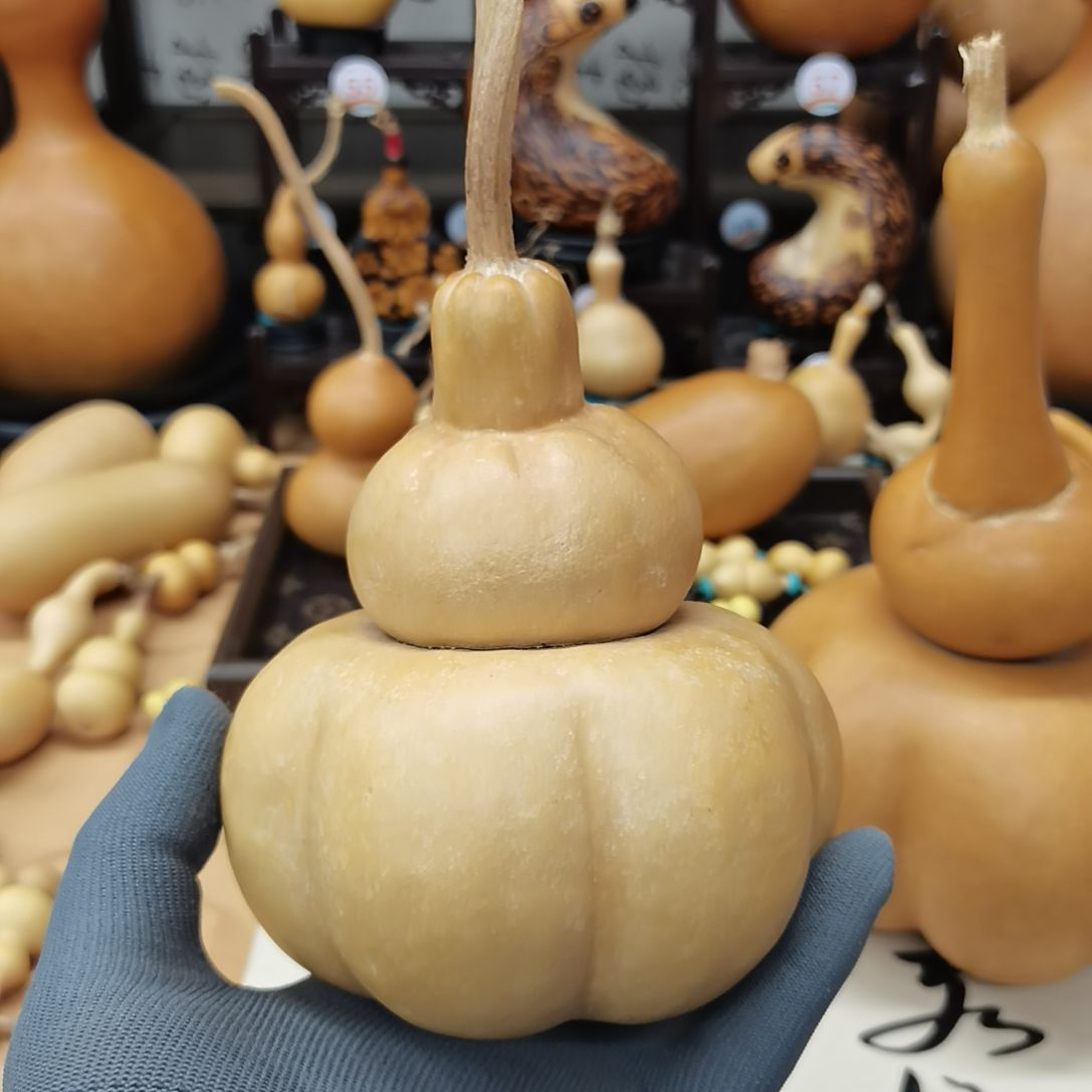 花***藤木葫芦摆件葫芦摆件