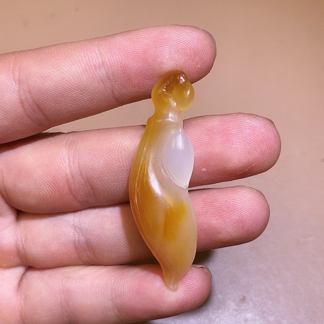 和田玉颈饰未镶嵌L8 