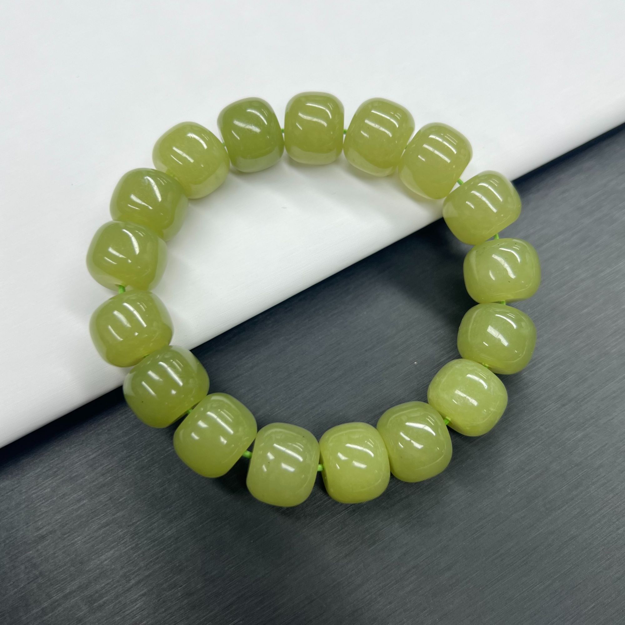 【精品】晴水直切14mm手串百搭 A563