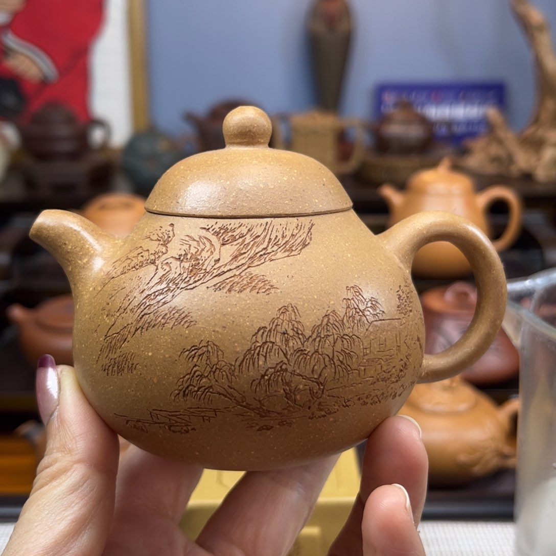 紫砂茶壶紫砂茶具半手工制作