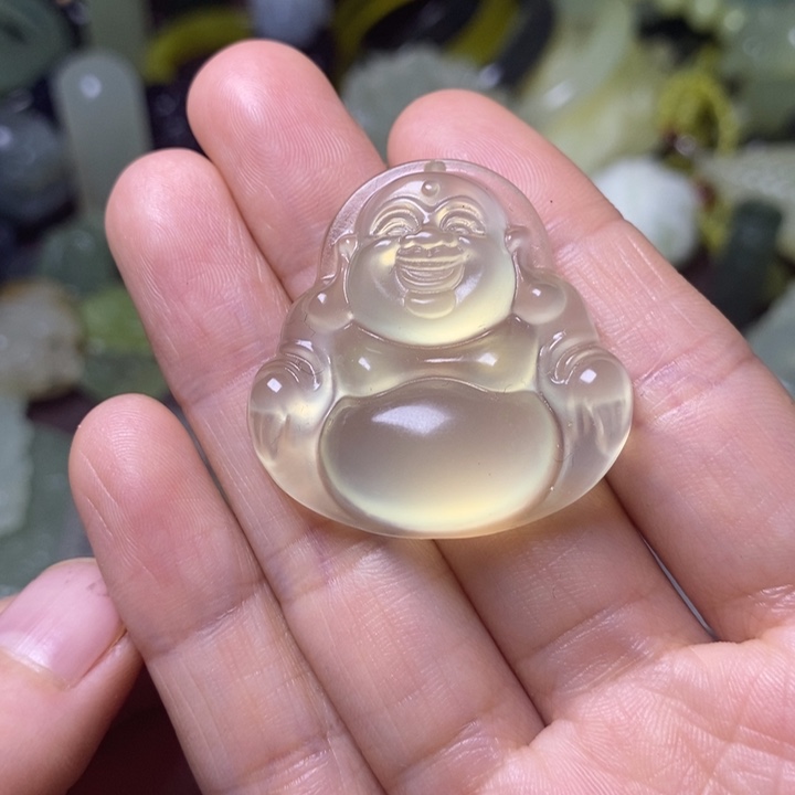 岫玉天然岫玉挂件未镶嵌