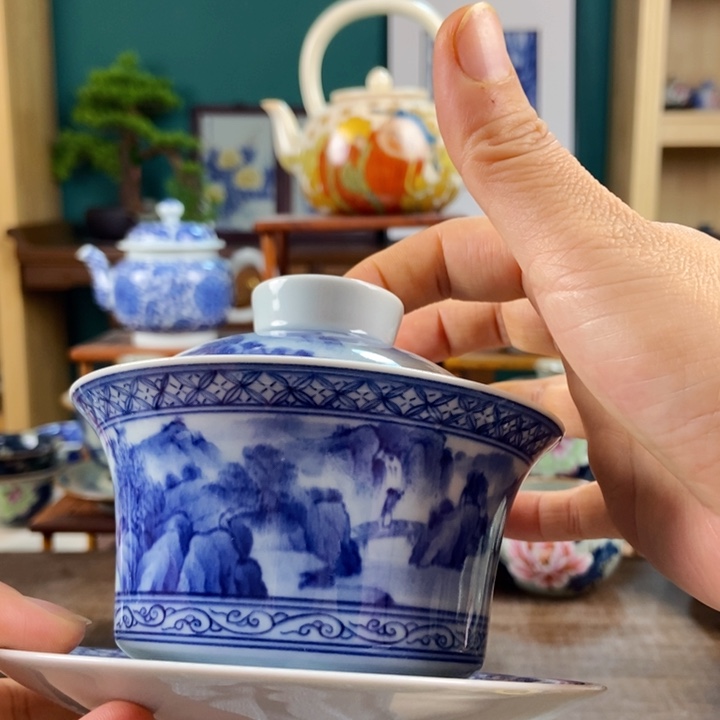 瓷片手工制作工艺精湛等特点