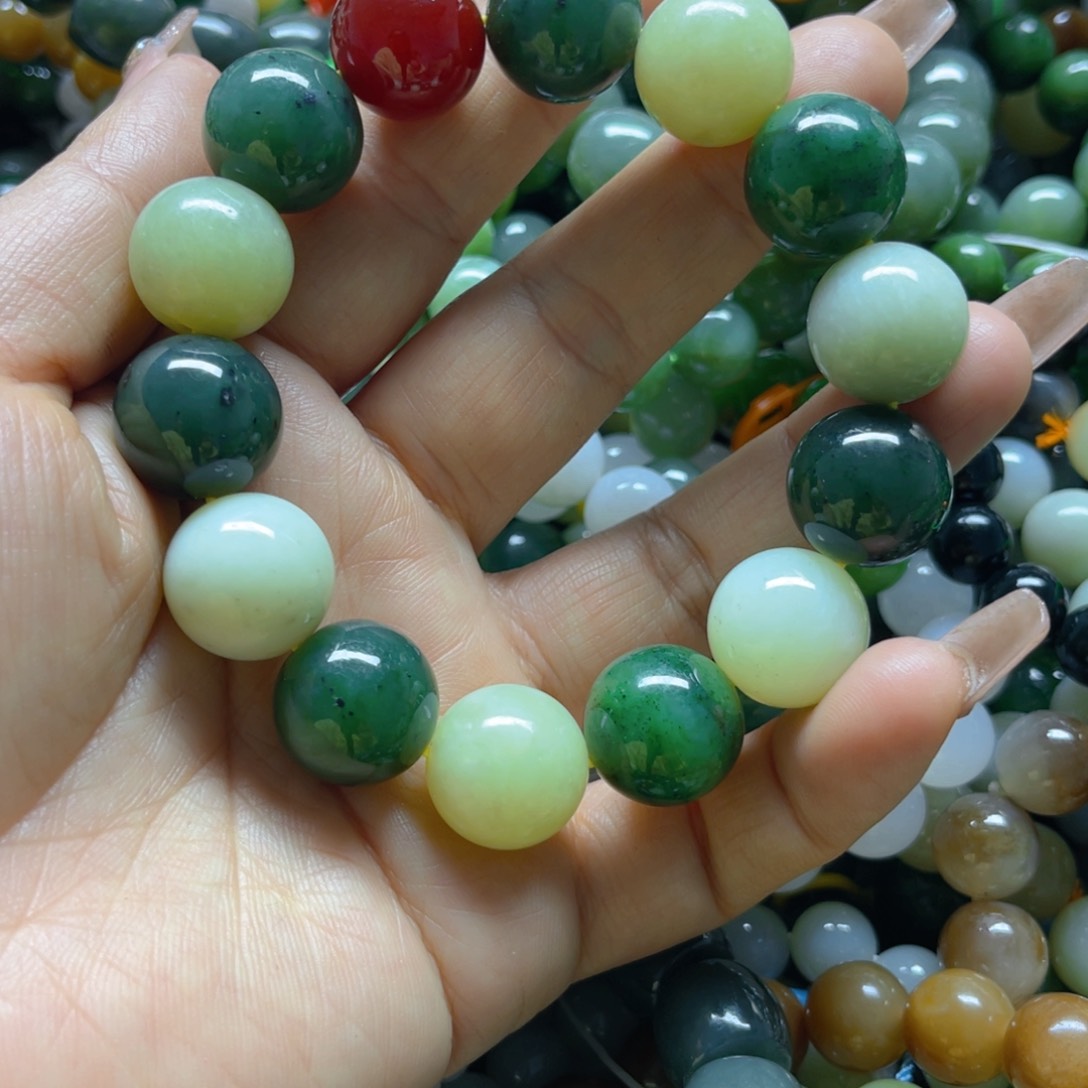 和田玉手链未镶嵌