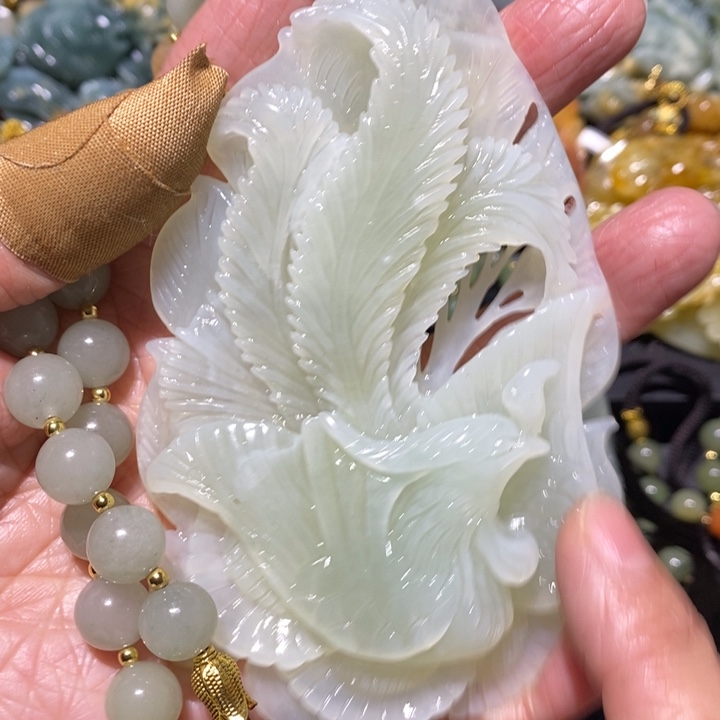 岫玉岫玉吊坠未镶嵌