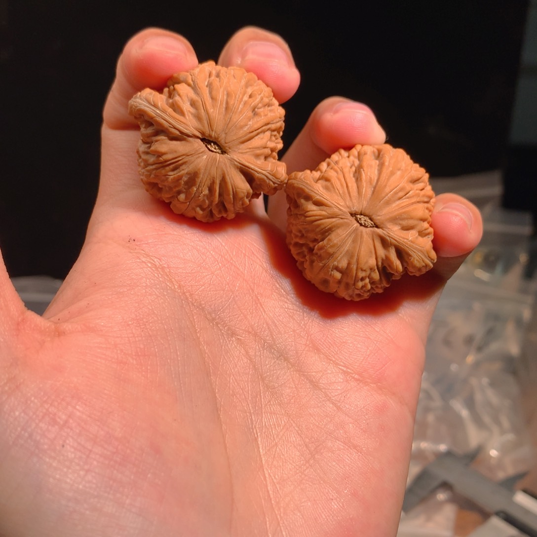 文玩核桃吊坠37尺磨盘30号