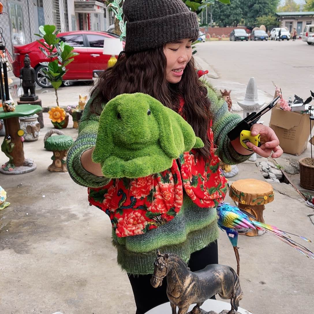 【闪购商品】无铅玻璃花园摆件&000&