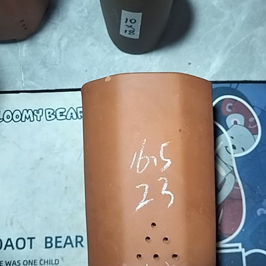 紫砂红泥八方一个