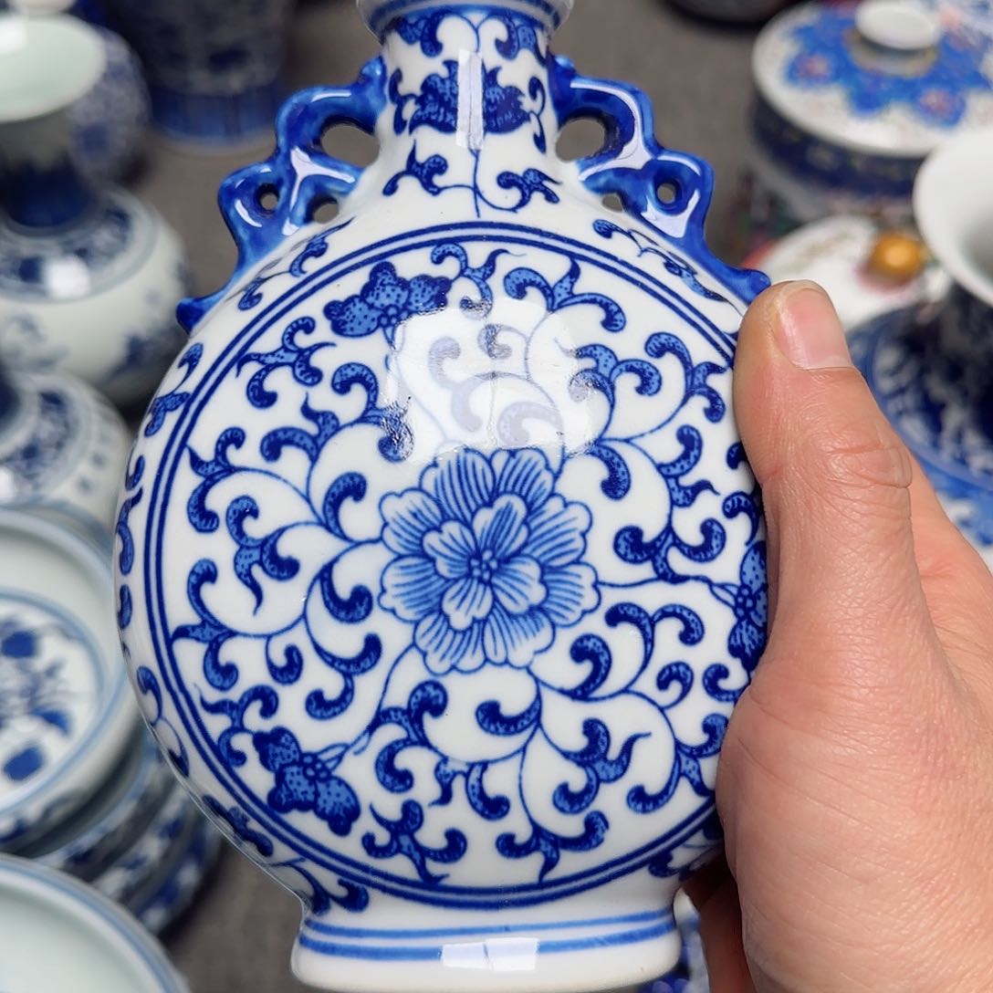 摆件瓷器的工艺技术水平