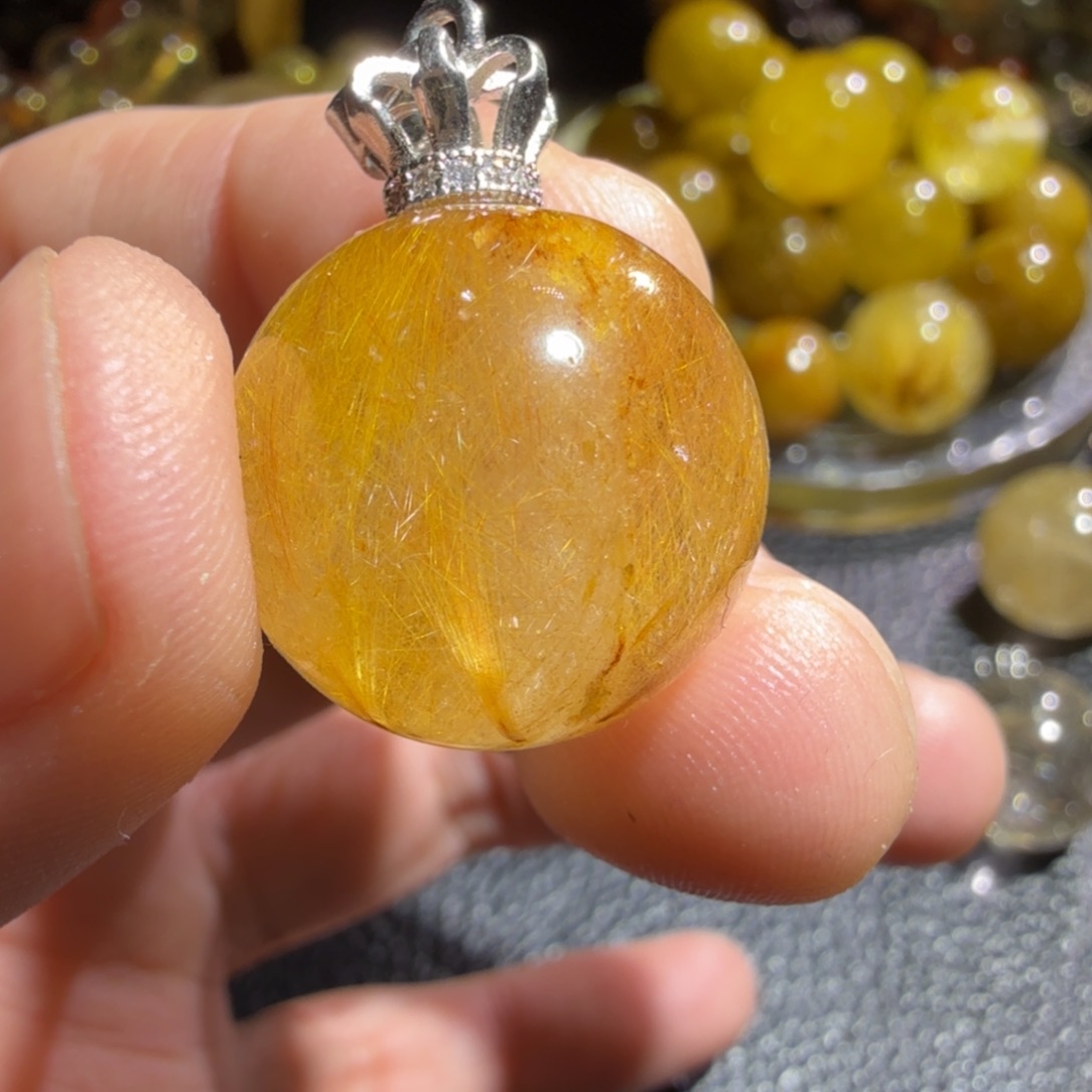 C***u未镶嵌吊坠(不含链)水晶