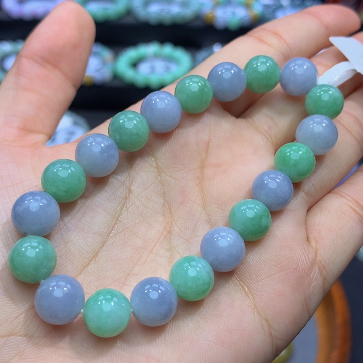 翡翠手链未镶嵌翡翠