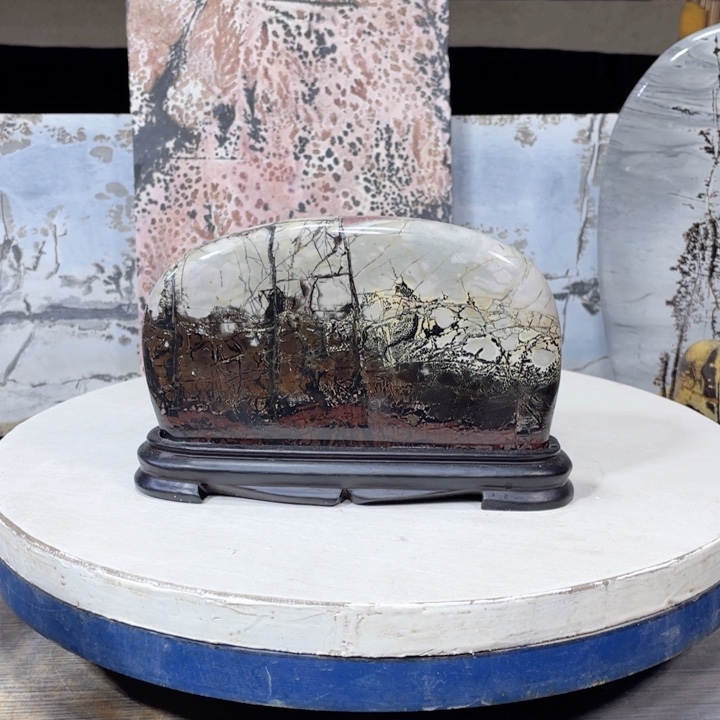 【闪购商品】石材广西天然国画石