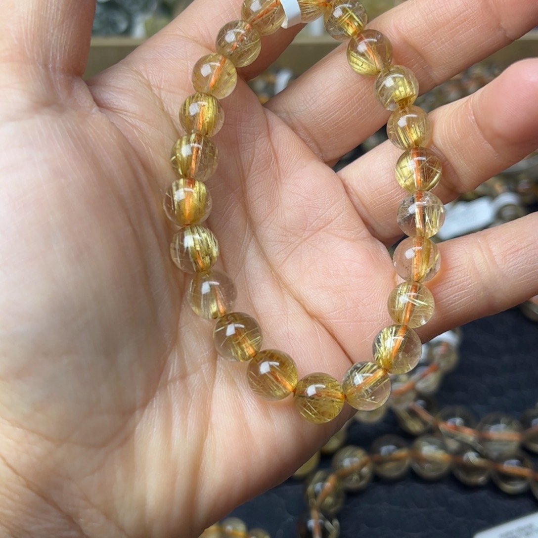 水晶手链未镶嵌天然