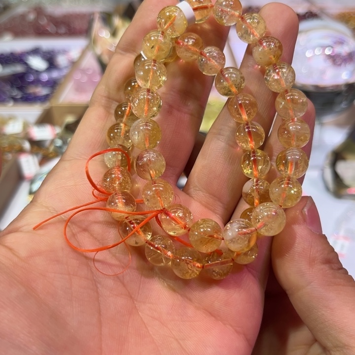 【闪购商品】水晶手链未镶嵌黄水晶