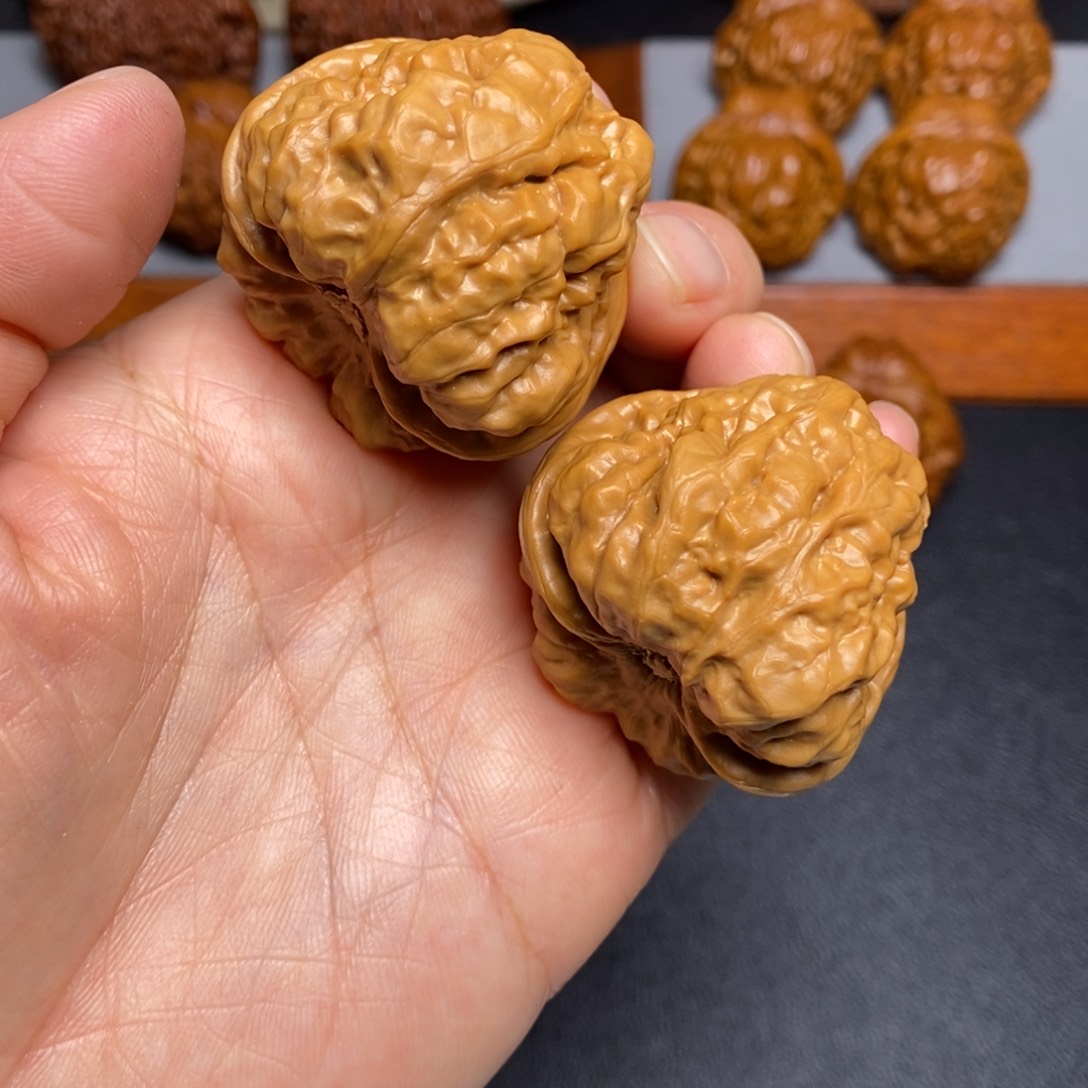 文玩核桃把件41蛤蟆头