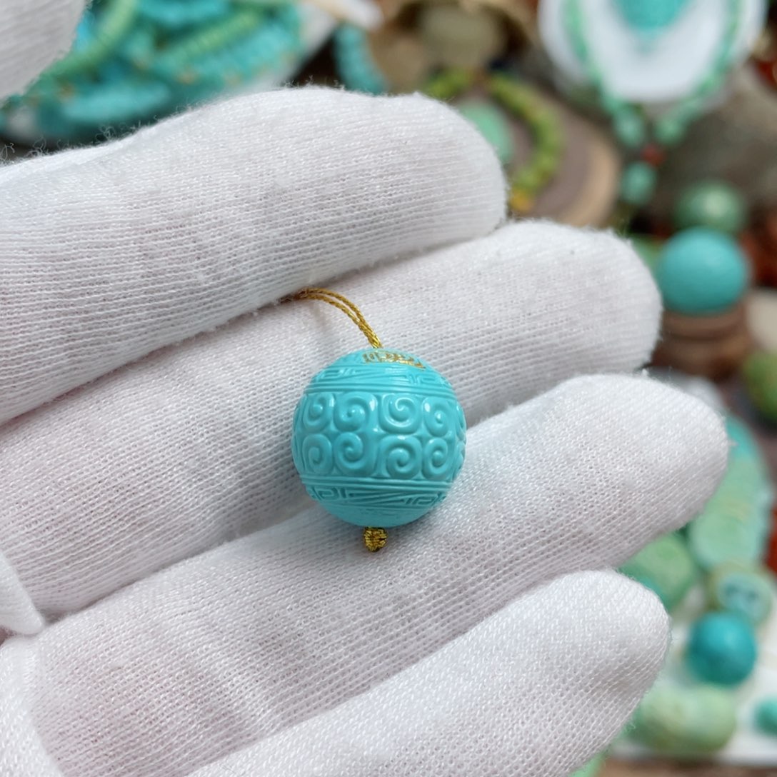 绿松石珠宝奇石未镶嵌